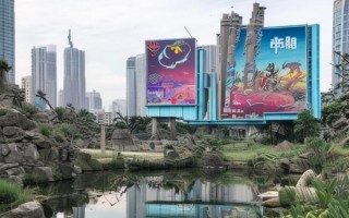 丽水，winds of the past and future in outdoor advertising