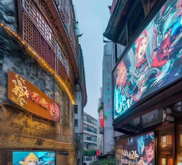 拱墅区历史与现代广告设计，融合文化与科技的未来探索